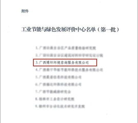 博環(huán)公司入選首批自治區(qū)工業(yè)節(jié)能與綠色發(fā)展評(píng)價(jià)中心，信息技術(shù)咨詢服務(wù)助力產(chǎn)業(yè)升級(jí)